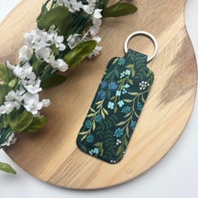Load image into Gallery viewer, Midnight Aqua Meadows Lip Balm Holder
