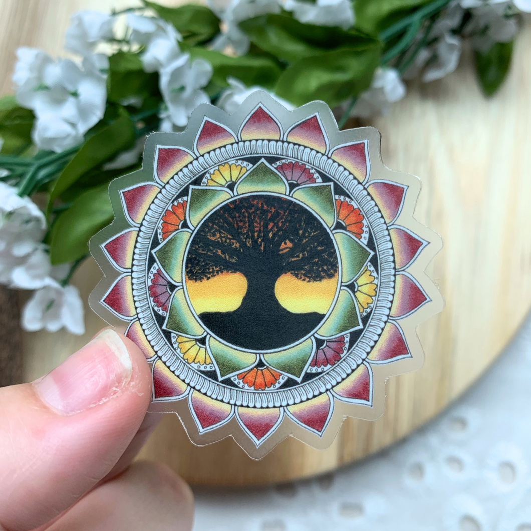 Tree Mandala Sticker