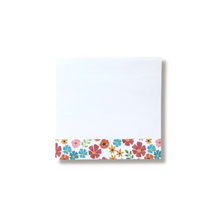 Load image into Gallery viewer, 3x3 Summer Flowers Sticky Notes
