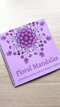 Load and play video in Gallery viewer, &quot;Floral Mandalas&quot; Adult Coloring Book
