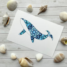 Load image into Gallery viewer, Mandala Whale
