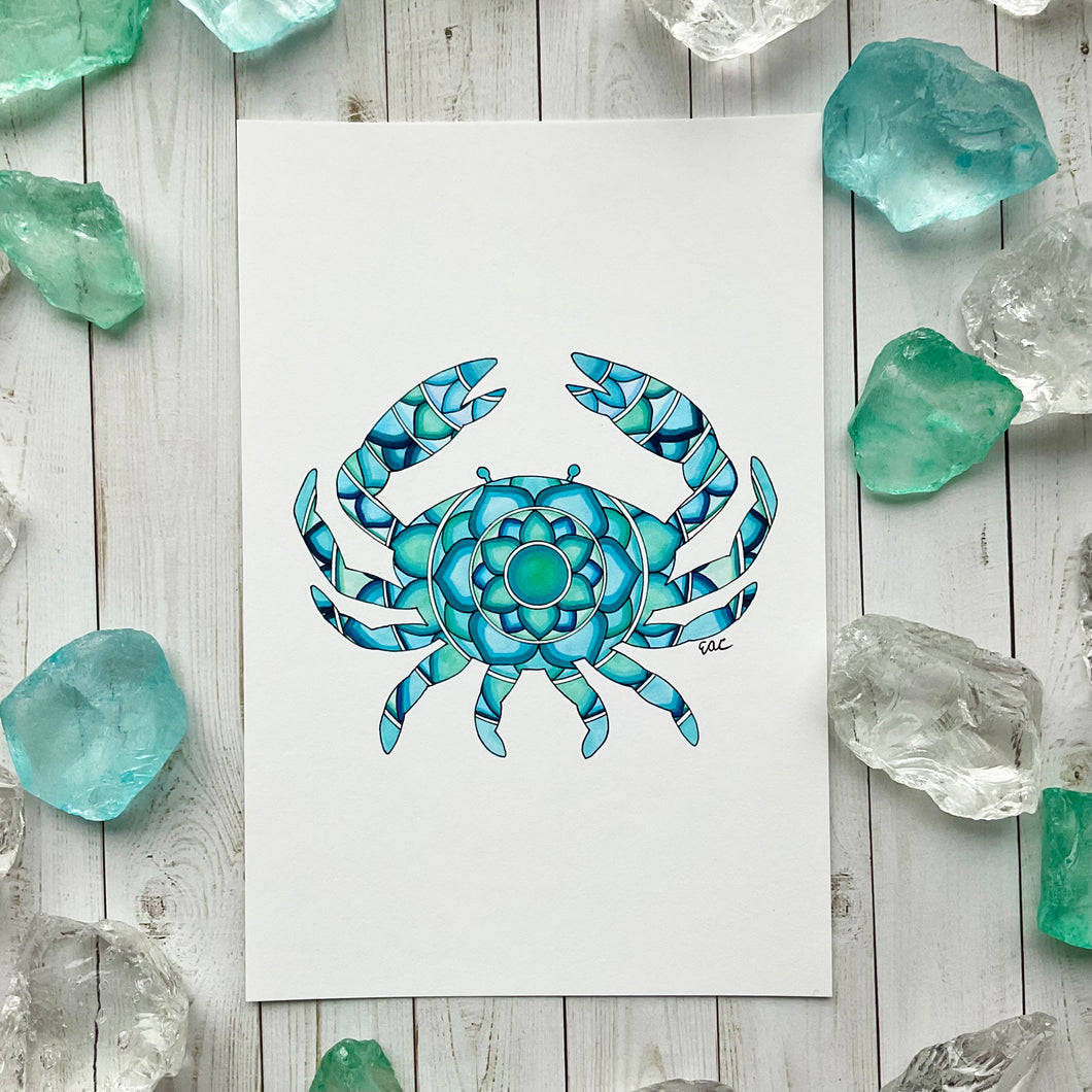 Mandala Crab