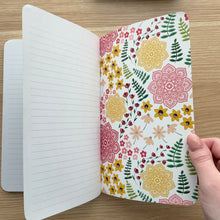 Load image into Gallery viewer, Wild Ferns and Flowers Notebook
