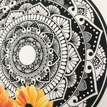 Load image into Gallery viewer, Sunflower Mandala
