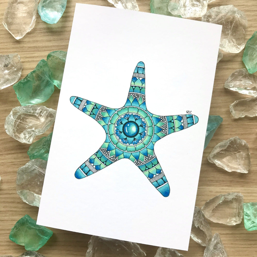 Aquamarine Starfish