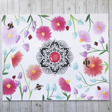 Load image into Gallery viewer, Spring Wildflowers Mandala
