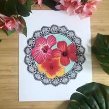 Load image into Gallery viewer, Hibiscus Mandala

