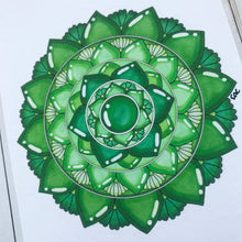 Load image into Gallery viewer, Emerald Mandala (May)
