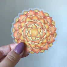 Load image into Gallery viewer, Topaz (November) Mandala Sticker
