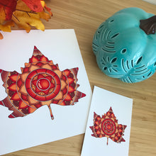 Load image into Gallery viewer, Mandala Maple Leaf
