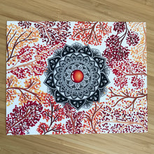 Load image into Gallery viewer, Fall Foliage Mandala
