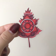 Load image into Gallery viewer, Red Birch Leaf Sticker
