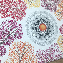 Load image into Gallery viewer, Fall Leaves Mandala
