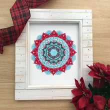 Load image into Gallery viewer, Holiday Garden Mandala
