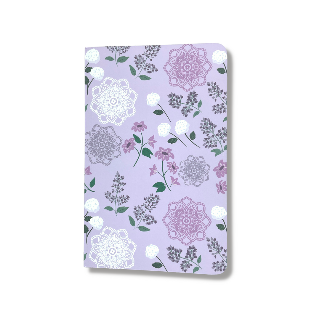 Purple Hydrangeas Notebook