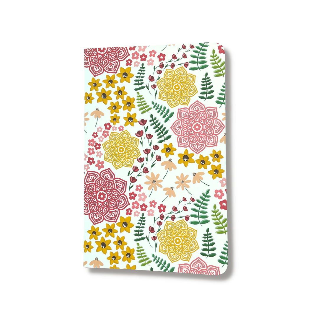 Wild Ferns and Flowers Notebook